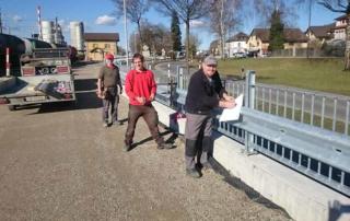 Montage-Sprossengelaender