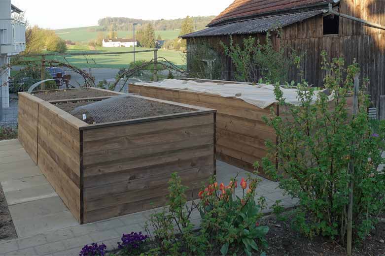Hochbeet-braun