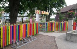 Zaun-Spielplatz